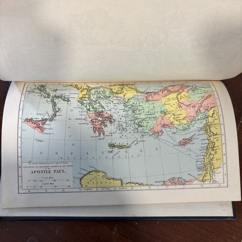 Webb School California Holy Bible King James Version Great Britain With maps - Picture 13 of 13